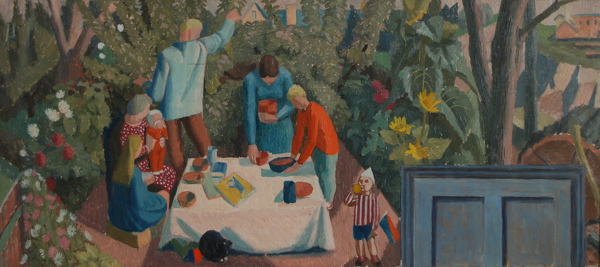 Artist Charles Mahoney: The Birthday Party, circa 1957