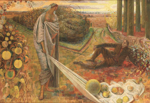 Artist Evelyn Dunbar: Autumn and the Poet, 1948-1960