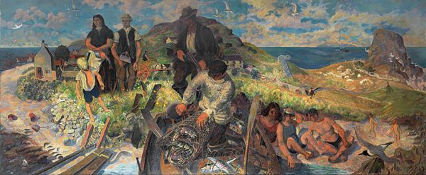 Artist Gilbert Spencer: Hebridean Memory, 1951